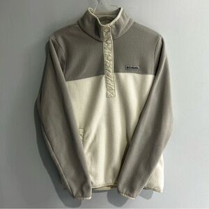 Columbia Sportswear Grey Sweater T-Snap Pullover